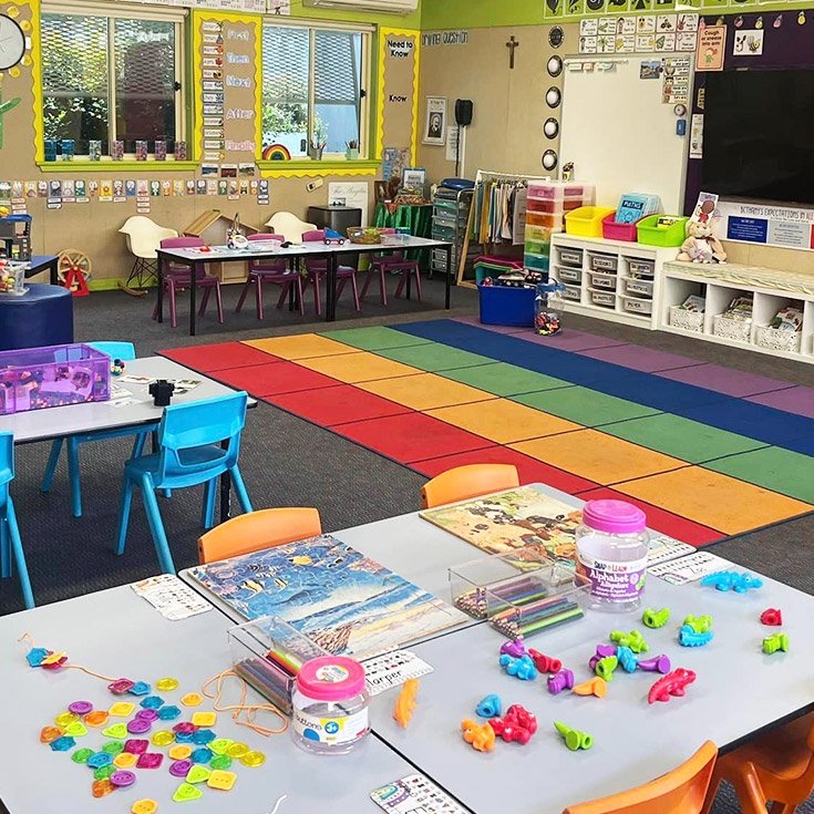 A classroom at Bethany Catholic Primary School Glenmore Park