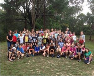 Group shot Year 6 Camp