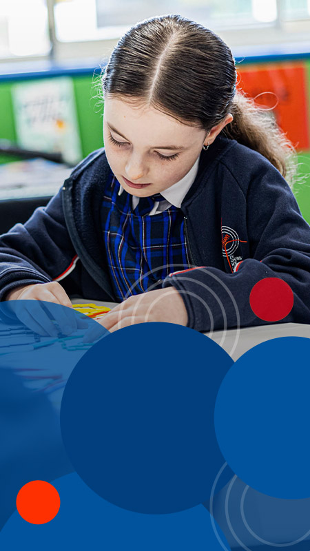 Student learning at Bethany Catholic Primary School Glenmore Park