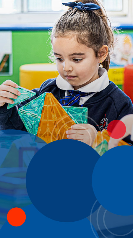 Girl learning Maths at Bethany Catholic Primary School Glenmore Park