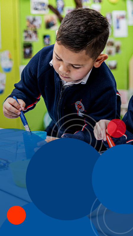 Creative arts class at Bethany Catholic Primary School Glenmore Park