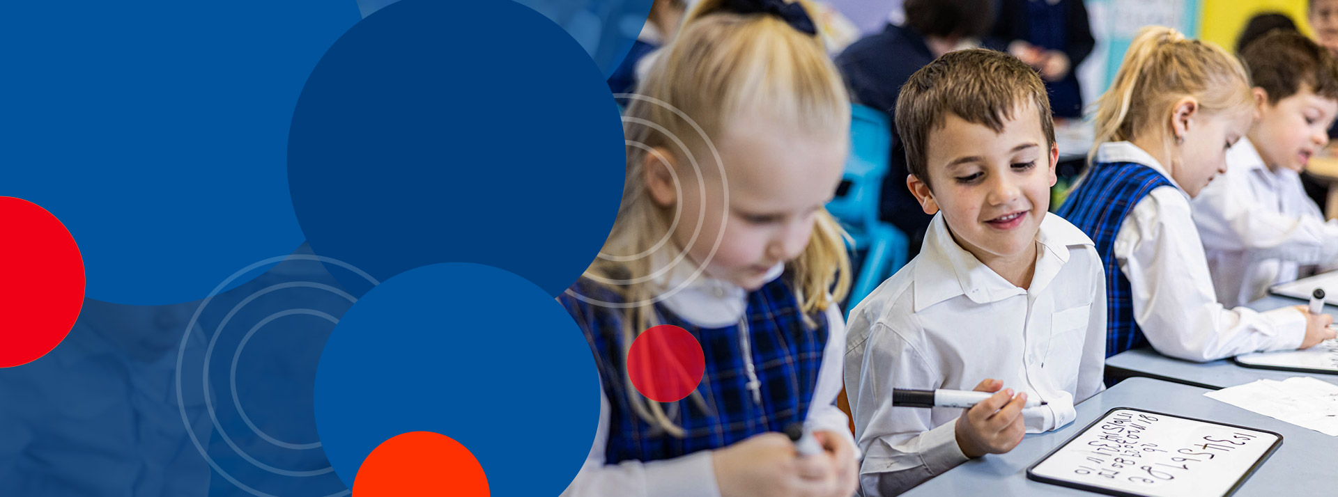 Bethany Catholic Primary School Glenmore Park students learning together in class